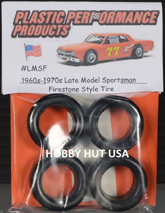 #LMSF – 60s/70s Late Model Sportsman Firestone 10″ Stock Car Tires – 1/25 – LQQK
