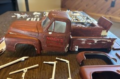 AMT 1/25 ’53 Ford F100 Pickup Custom Build Project (please read description)
