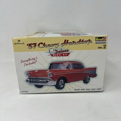1998 Hallmark Revell Monogram 1957 Chevy Hardtop Model Car Kit Sealed