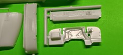 1977 Jeep Cj-7 1/24 Body Hood Dash Windshield Frame Revell Dasiy Duke Parts Lot