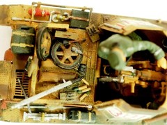 Panzerjager1 Geshutz 4.7cm PAK (t) 1:35 Model Assembled/Painted