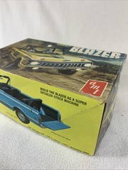 Vintage 1970’s AMT Chevy Blazer T336 Plastic Model Kit “built/parts”