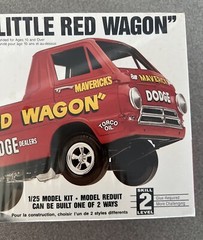 Lindberg Little Red Wagon Dodge Model Car Kit #72158 Factory Sealed 1:25 Scale