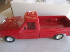 🔥1994 Ford F-150 XLT Pickup CRIMSON RED BOXED ERTL #6292 1:25 MORE LISTED