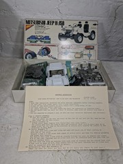 Nichimo 1/20 H-J58 Mitsubishi Jeep 4×4 Model Kit Sealed Parts
