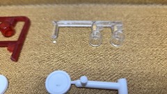 1968 Dodge CORONET R/T rotating red emergency lights 1:25 MPC Model Kit PARTS