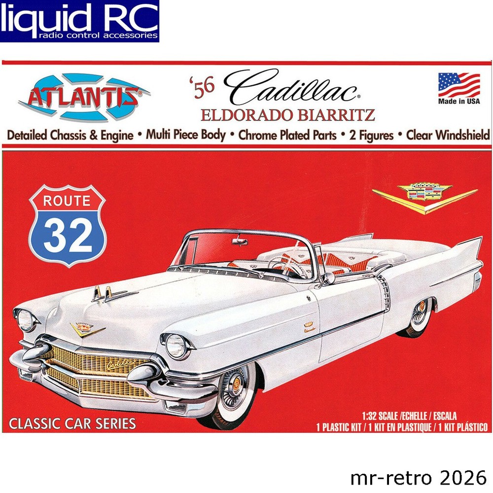 Atlantis Models H1200 1956 Cadillac Eldorado 1/32 Plastic Model Kit
