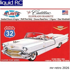 Atlantis Models H1200 1956 Cadillac Eldorado 1/32 Plastic Model Kit