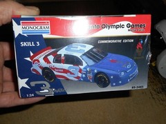 Monogram 1996 Atlanta Olympic Games Monte Carlo Car Model in Sealed Box 1/24
