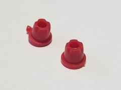 RC Cola & Beer Wagon EXHAUST CAPS for Monogram Revell 1:24 Model Kit