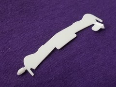 1956 Chevrolet Bel Air FRONT SPLASH PAN for Monogram 1:24 Model Kit 56 Chevy