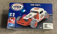 1936 AMT ERTL Chevy Model Kit – Street Stock & Strip – New, Open Box