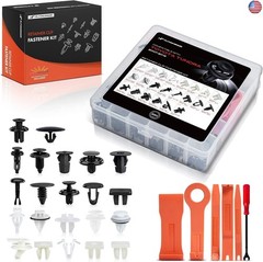 A-Premium 220PCS (22 Sizes) Car Retainer Clip Kit Compatible with Toyota Tundra