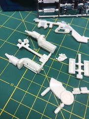 68 Chevy Camaro SB ENGINE Blower Gasser HOT ROD 1:25 AMT Search LBR Model Parts