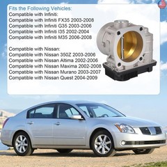 Electronic Throttle Body Compatible with 2003-2006 Nissan 350Z, 2002-2005