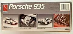 Vintage 1991 AMT ERTL Porsche 935 1:24 Scale #8866 Model Kit PARTS STILL SEALED