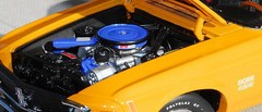 FORD Mustang Race Car Custom Classic18Boss GT 1:24Built Model12Carousel Org1969