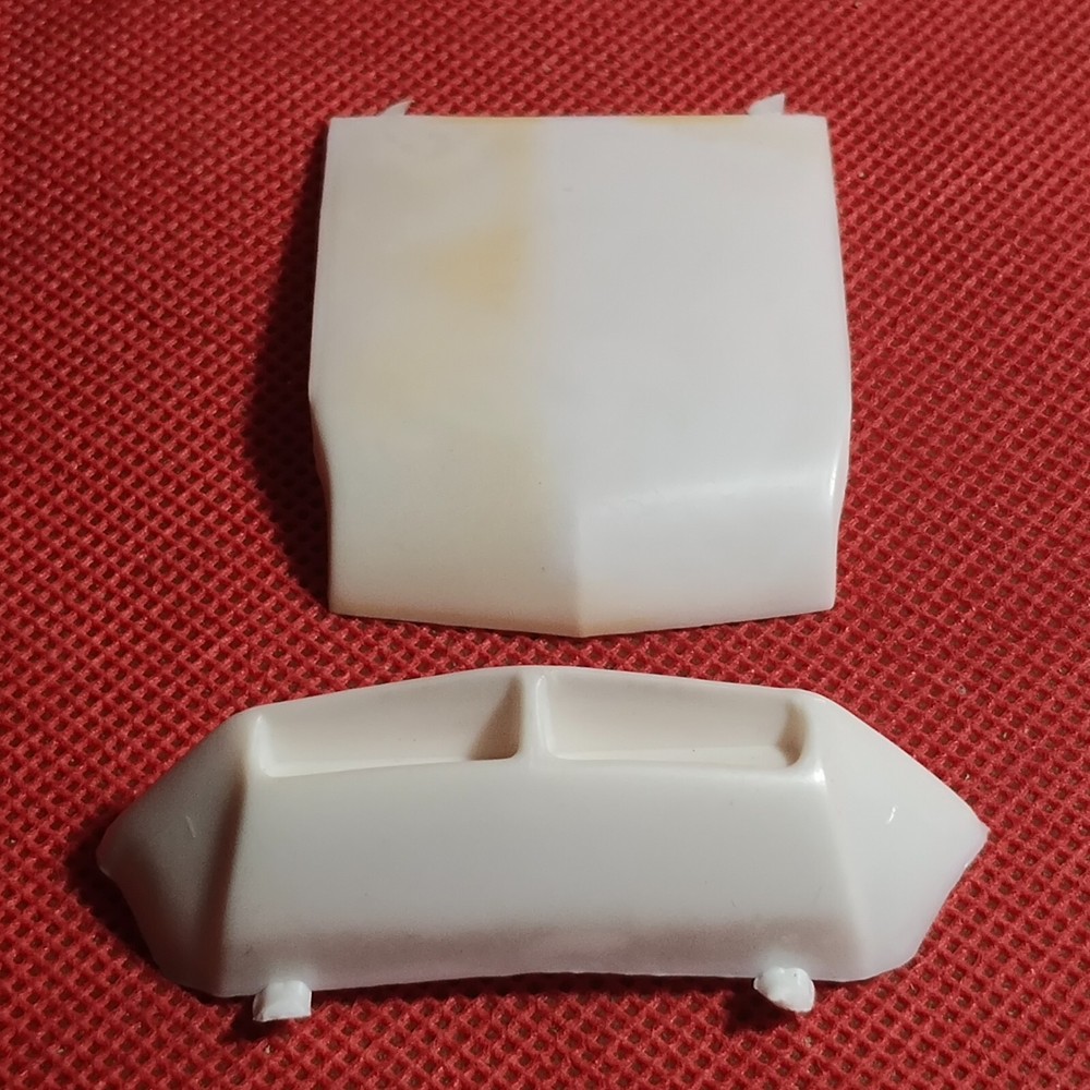 Custom Hood & Front Bumper 1977 Ford Pinto 1:25 Scale Model Car Part AMT