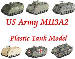 Easy Model US Army 1/72 M113A2 Plastic Model All M113A2 All Of Easy Model