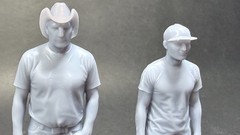 1/25 Farmtruck conversion kit for AMT 72 Chevy Pickup w or w/out Figures