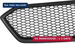 Car Front Bumper Upper Grille For Subaru Impreza WRX STI 2018-2021 Matte Black G