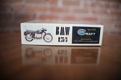 BMW R75/5 1:10 scale Minicraft 204:500 Motorcycle Kit Unbuilt
