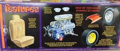 AMT 1217 1969 Ford Torino Cobra 3n1 KIT 1/25 MODEL CAR MOUNTAIN FS
