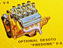 FUEI INJECTED 8 CYL HEMI ENGINE 1/25 SCALE LOTS OF CHROME AND DETAIL 1/25