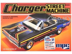 SKILL 2 MODEL KIT 1967 DODGE CHARGER STREET MACHINE 1/25 SCALE BY MPC MPC1028