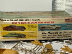 Renwall 1/25th Scale 1966 Duesenberg Model Kit with Box