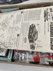 RARE Vintage “Cannonball Run” Ferrari 512BB model car kit, NIB, motorized