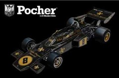 Pocher Models 1:8 Scale HK114 Lotus 72D 1972 British GP Fittipaldi Model Kit New