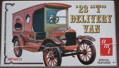 1923 ’23 Ford Model “T” Delivery Van model kit 1/25 New Old Stock
