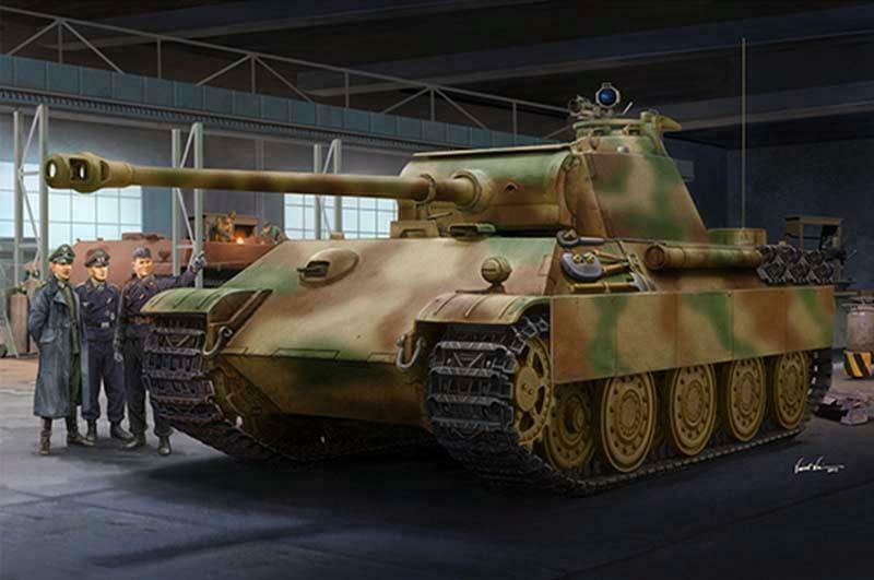 In US Stock Trumpeter German Sd.Kfz. 171 Panther Ausf.G Late 1/16 Tank 00929