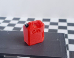 Black Tool Box Workbench Oil Pan Gas Compressor 1/24 1/25 Scale Garage Diorama