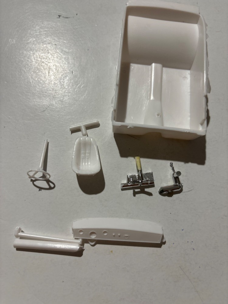 Model Car Parts – AMT Ford Falcon Cal Drag Car Interior Parts ONLY 1/25