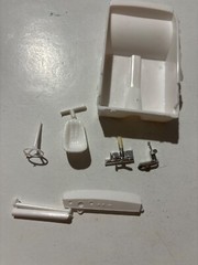 Model Car Parts – AMT Ford Falcon Cal Drag Car Interior Parts ONLY 1/25