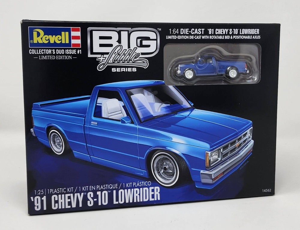 Revell 1/25 1991 Chevy S-10 Lowrider Big & Little Series Model Kit 14562
