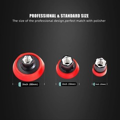 Spta 29Pcs Drill Buffing Pad Detail Polishing Pad Mix Size Kit 5/8-11 Thread