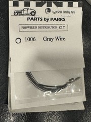 Parts by Parks 1:25 Prewired Distributor Kit 1006 Detailing Parts Gray Wire