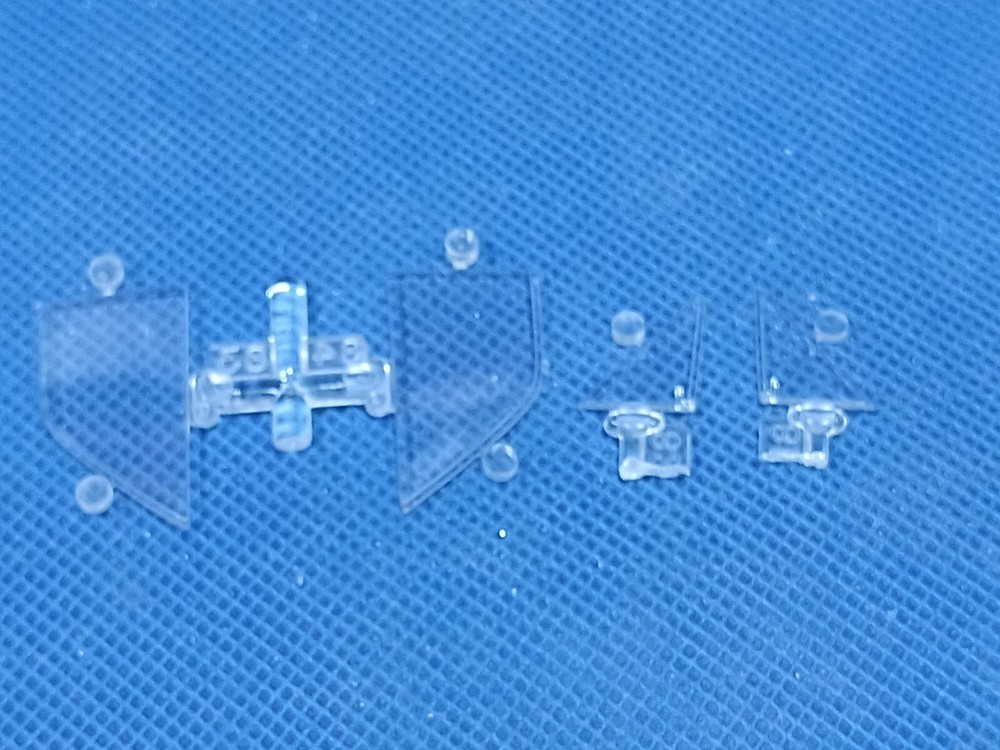 🌟 Side Windows 1964 Ford Thunderbolt 1:25 Scale 1000s Model Car Parts 4 Sale