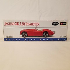 Metal Body Model Kit Jaguar XK 120 Roadster New Testors Car New Italy