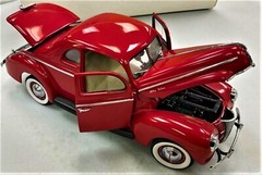 Sport Car Ford Built 1930s Vintage Hot Rat Rod 1 24 Model 40 T 12 A GT 1940s 25