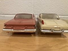 1960 Desoto and 1961 Plymouth Dealership Promotional Plastic Models