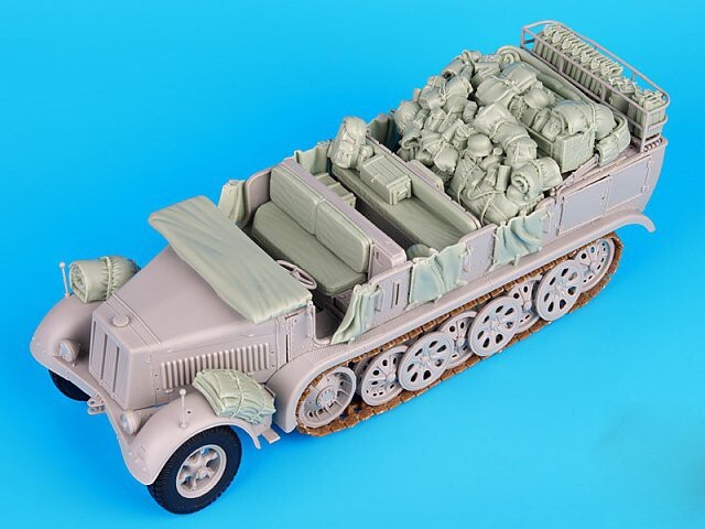 1/35 Resin Stowage & Accessories for German Sd.Kfz. Vehicle Unpainted 410-80