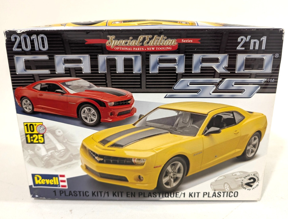 Revell 2010 Chevy Camaro SS 2’n1 Special Edition Sealed Model Kit 1/25 #85-4239