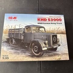 KHD S3000, WWII German Army Truck (Plastic Model Kit)1/35 ICM 35451