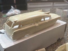 R & R RESIN 1957 PONTIAC SAFARI WAGON RESIN KIT! CIRCA 90’s-2000’s! VMCP!