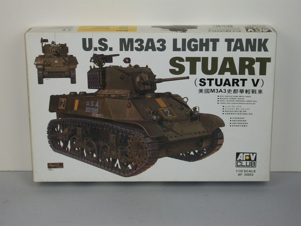 AFV 1/35 Scale U.S. M3A3 Stuart Light Tank (Stuart V)