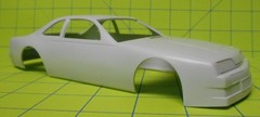 BODY – 1989-1993 NASCAR FORD THUNDERBIRD STOCK CAR BODY & GLASS – 1/25 SCALE